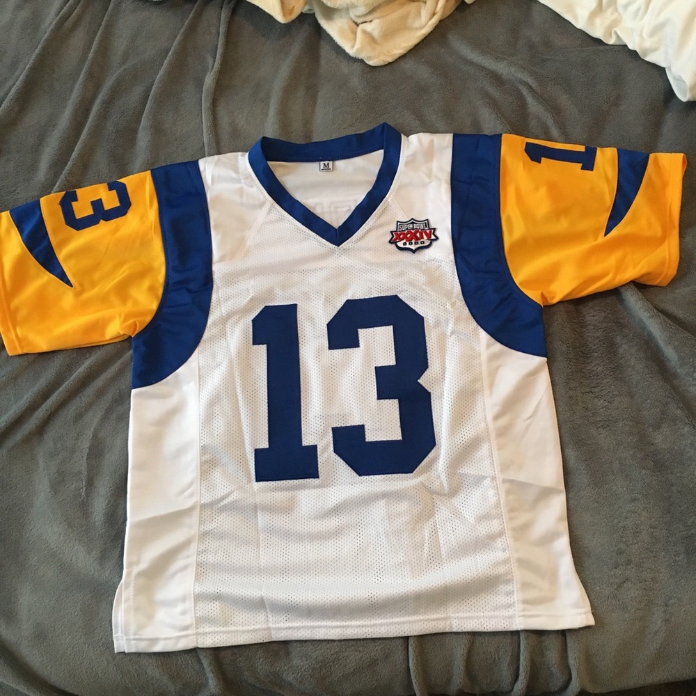 St Louis Rams Super Bowl XXXIV jersey size medium